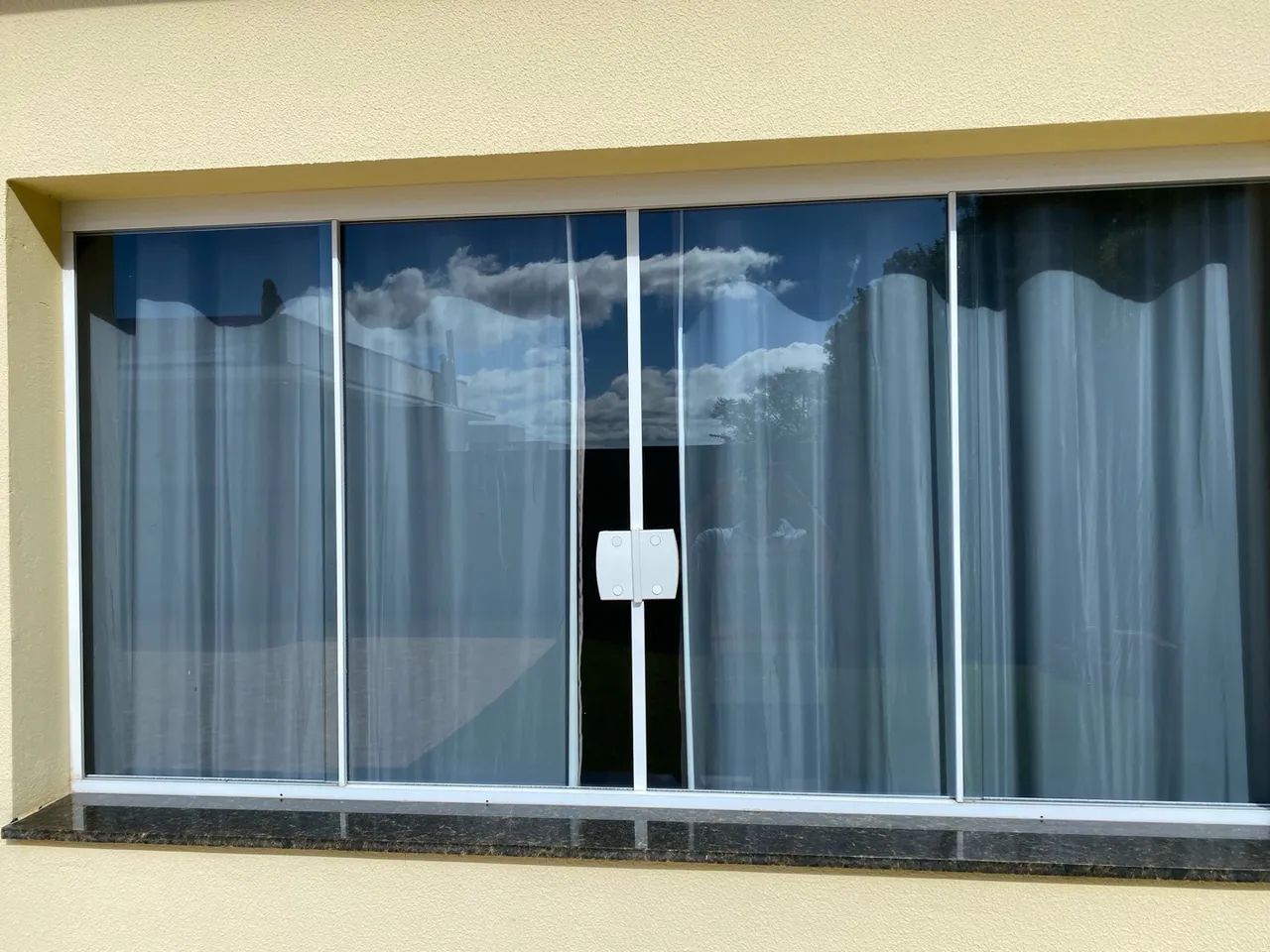 Janelas de vidro temperado 2.10x1.10