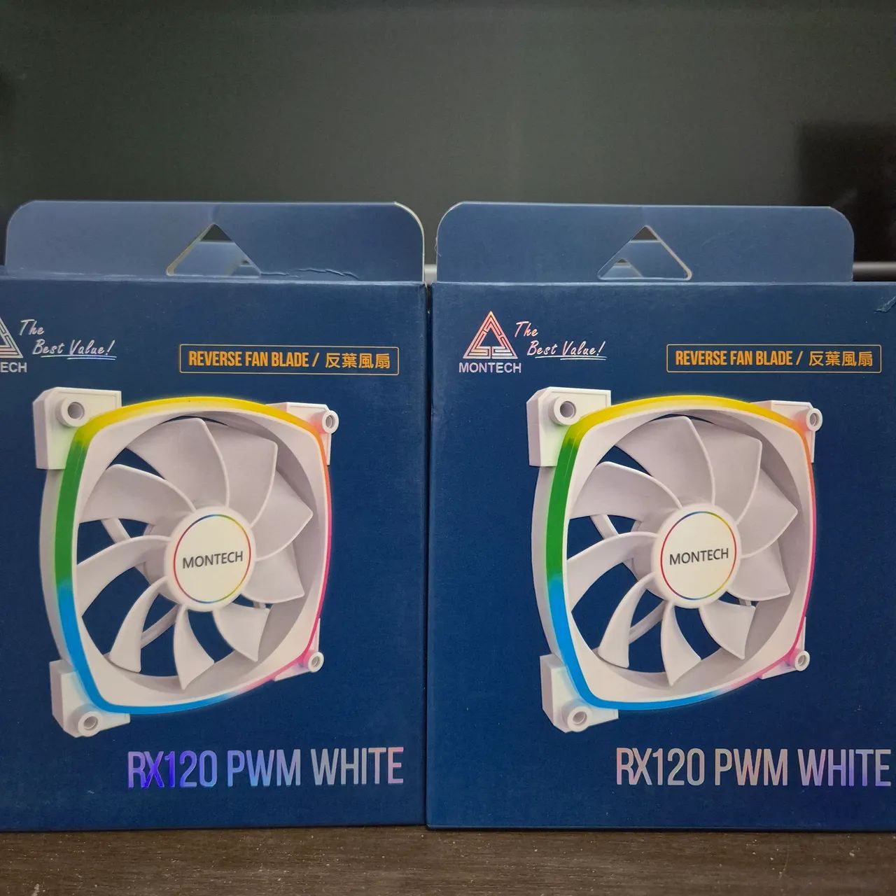 FANS ARGB MONTECH WHITE 120MM - Foto 2