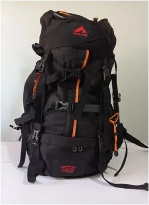 Mochila cargueira trilhas e rumos 65 litros