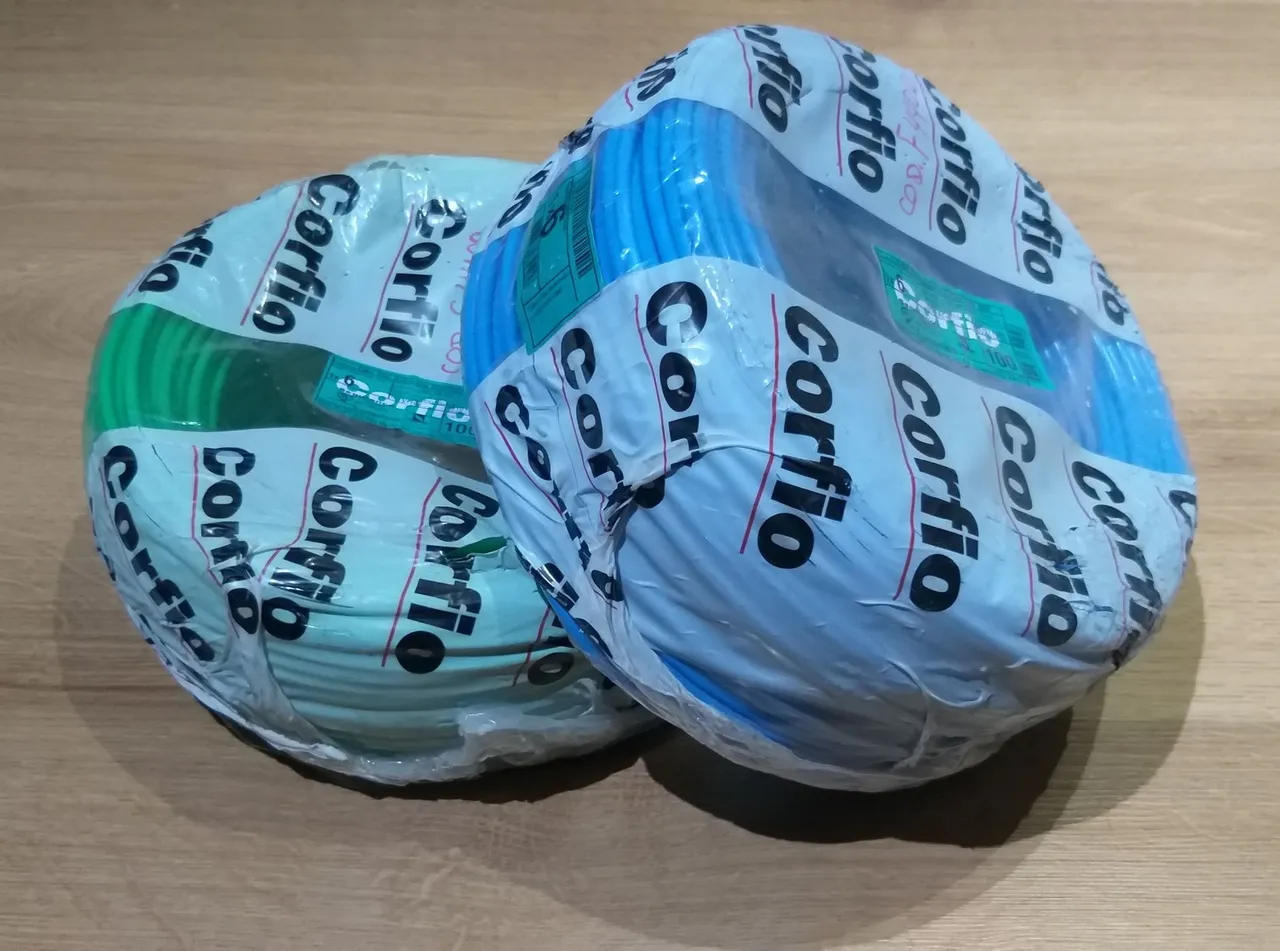 Fios e cabos elétricos 6.0mm Corfio - 100m