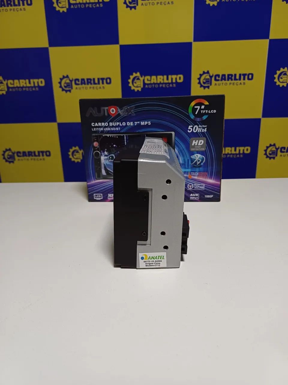 Multimídia Automotiva 7" MP5 com Tela LCD - Foto 3