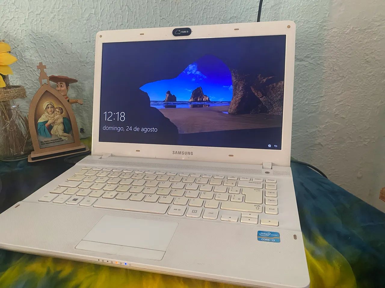 Notebook Sansung Branco em ótimo estado  - Foto 3