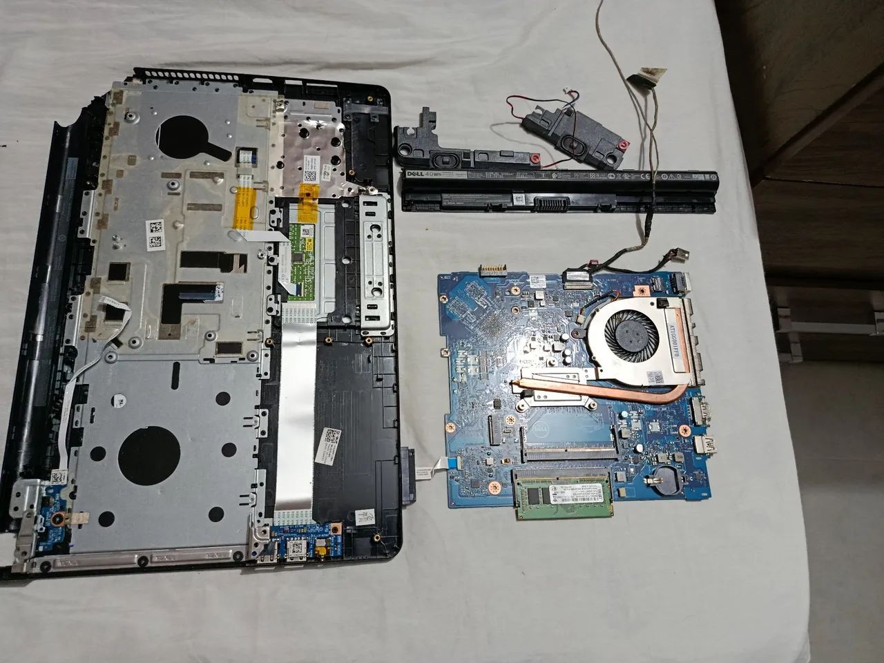 PLACA MÃE DELL INSPIRON 5566 retirada de peças 