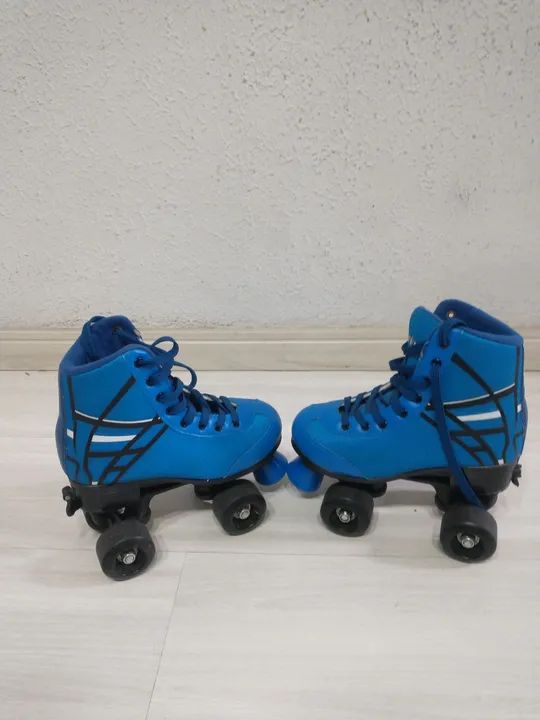 Patins Fenix - Tamanho 31a34- Azul - Foto 3