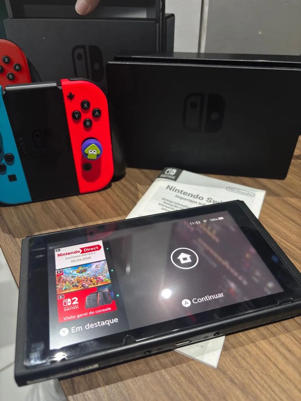 Nintendo Switch V1 - Consoles de Vídeo Game - Cidade Nova, Natal