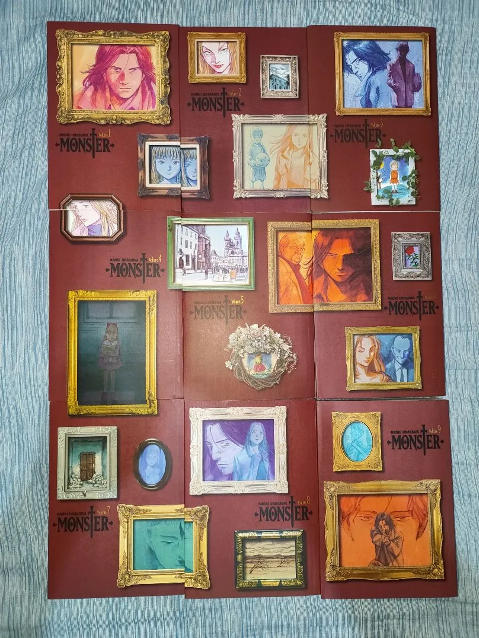 Monster Perfect Editions 1 ao 9 - Naoki Urasawa em INGLÊS (leia o anúncio)