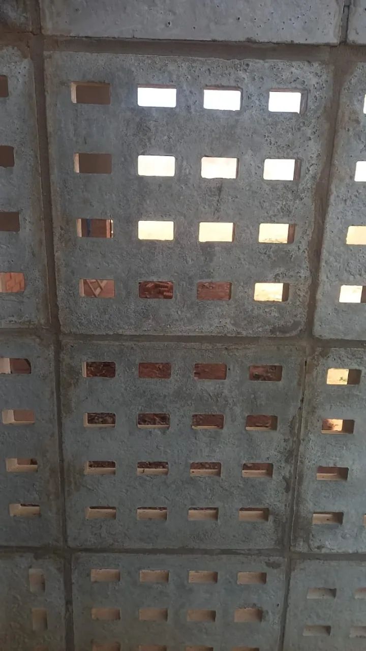 cobogó ou elemento vazado anti-chuva 16 furos - Foto 2