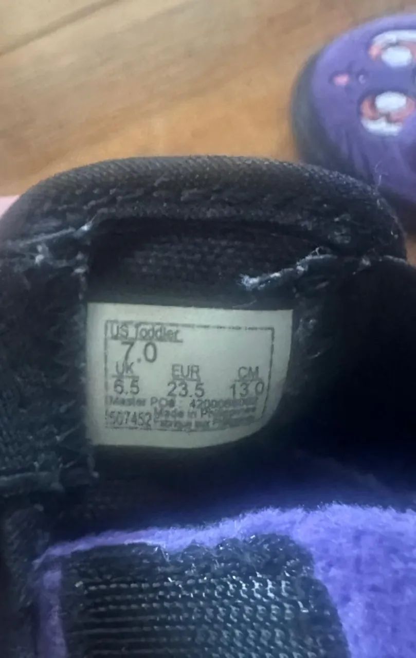 tênis Vans Sailor Moon infantil tamanho 7c importado (desapego) - Foto 3