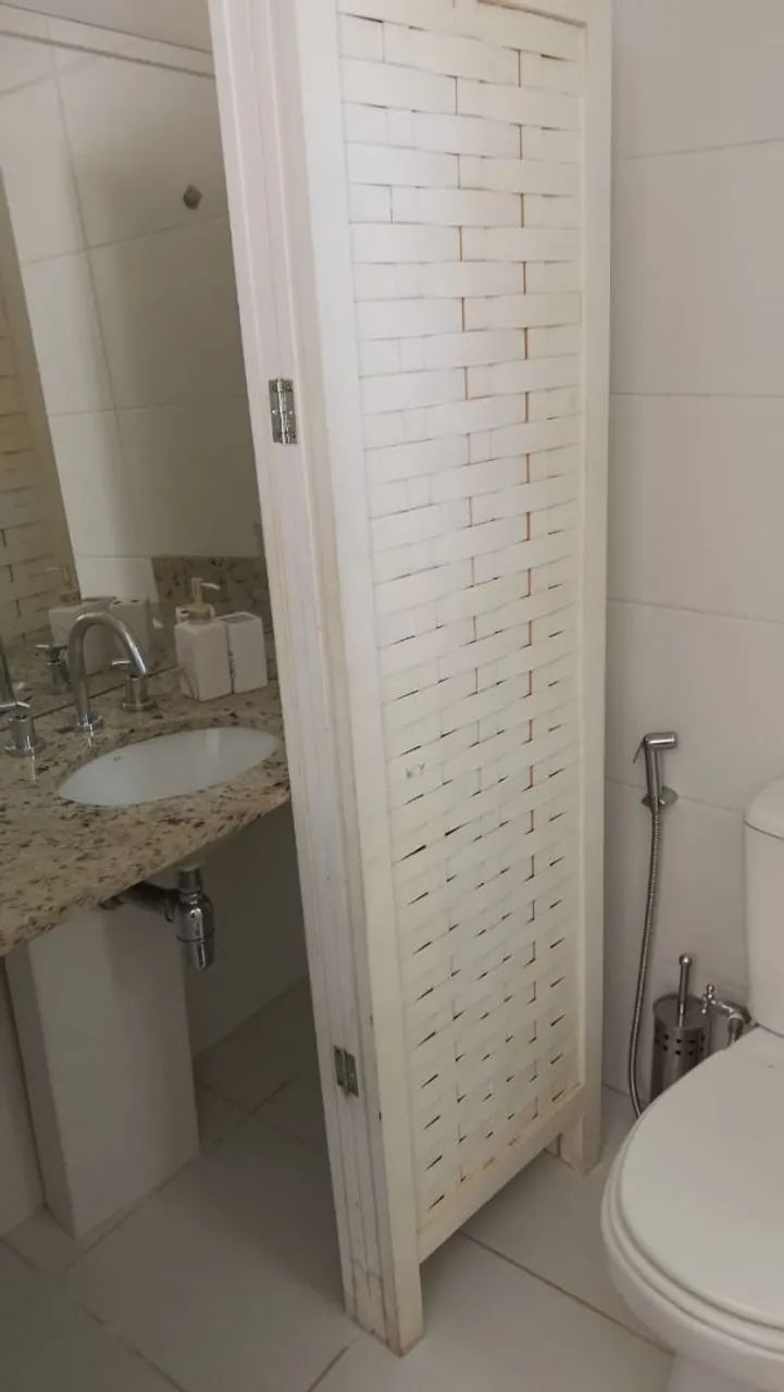 Biombo Decorativo de Madeira para Ambiente