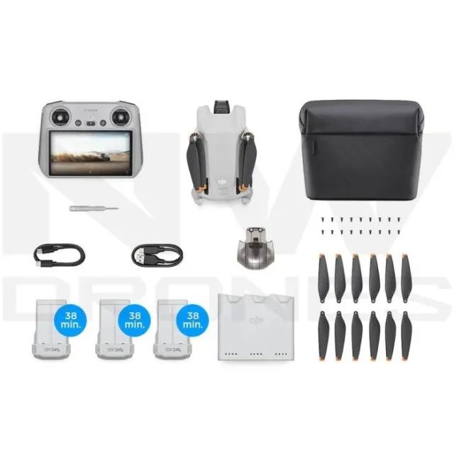 Drone DJI Mini 3 Fly More Combo Novo, Lacrado - 1.000 Reais Mais Barato que nas Lojas! - Foto 4