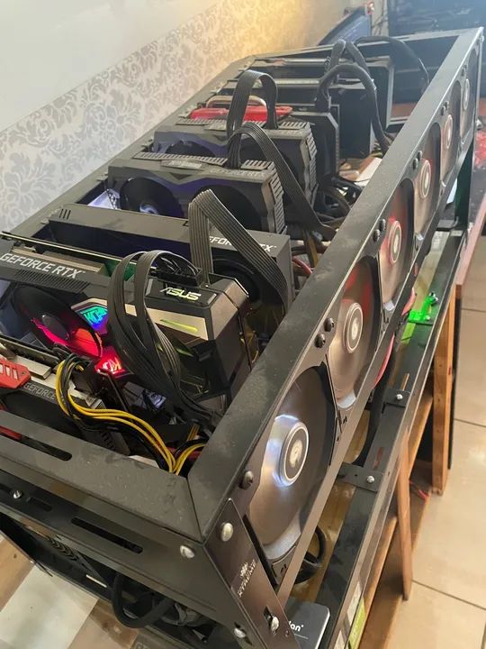 Rig mineração (Criptomoedas)