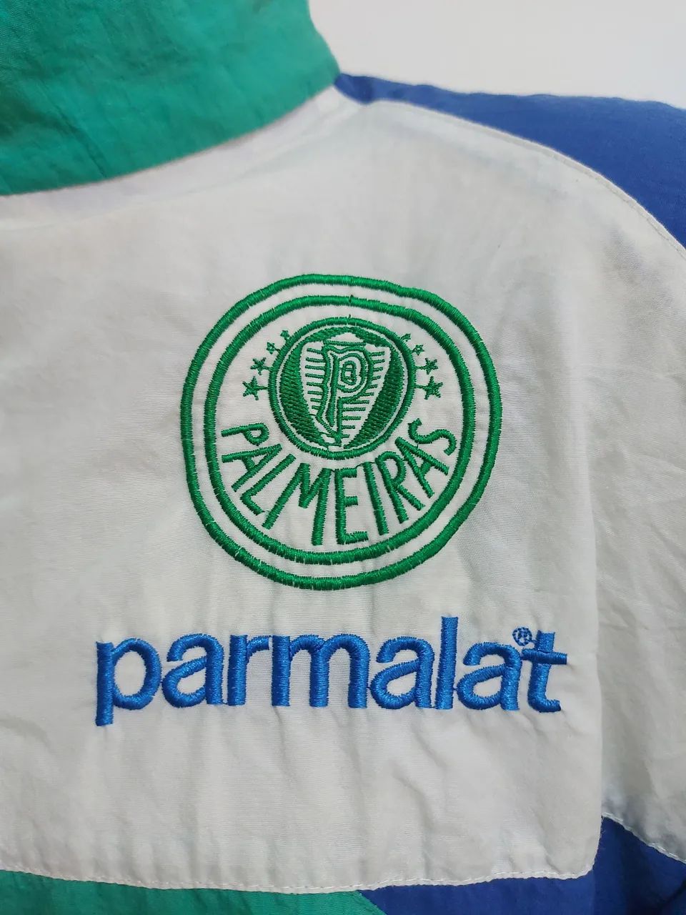 Reebok Palmeiras 90s ユース トレーニングウェア 上 Jaqueta Palmeiras Parmalat Reebok década de 90 - Roupas Esportivas