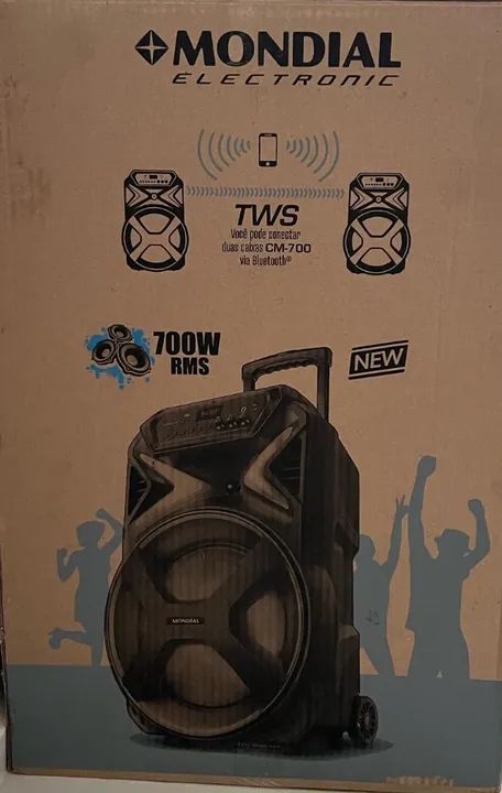 Caixa Amplificada Connect Lights Plus Mondial Electronic - Foto 2