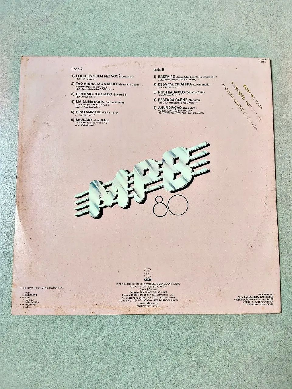 MPB 80 - Discos de Vinil - Volume 1 e 2 - Foto 2