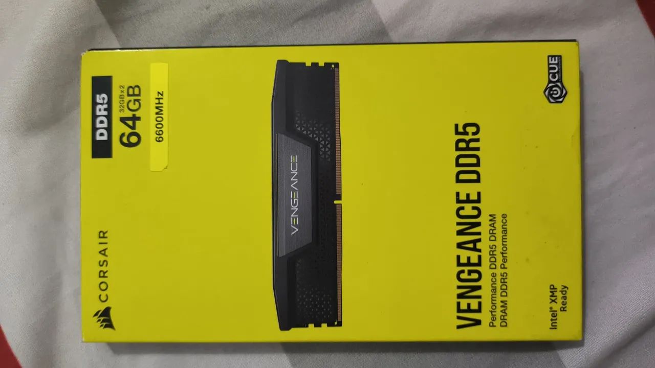 Memoria ram 64gb 2x32, DDR5 6600MHz