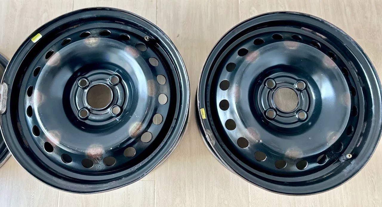 Rodas de Ferro, Aro 15, 4 x 100 - Agile (Chevrolet) - Foto 2