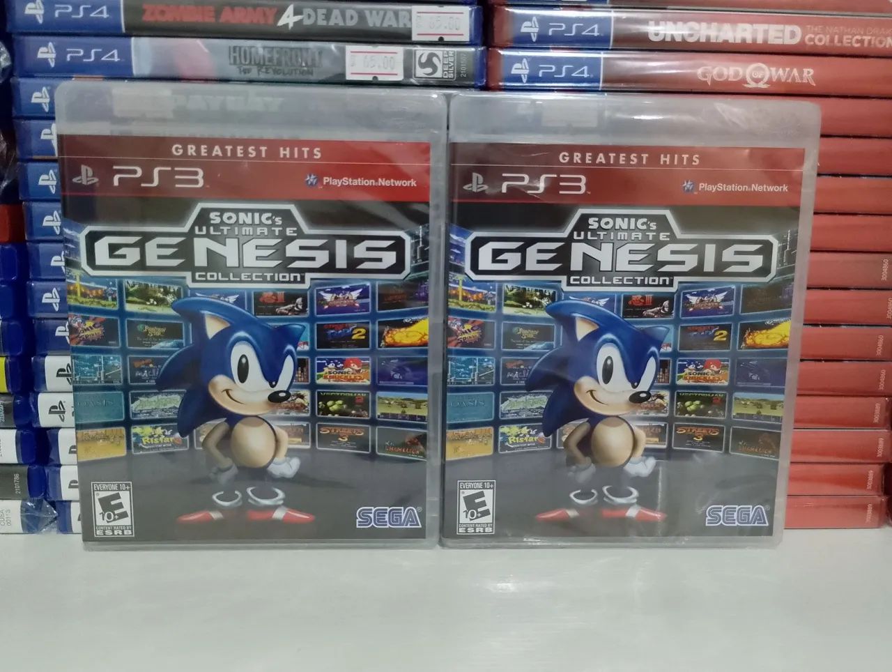 Sonic's Ultimate Genesis Collection(novo lacrado )PS3 - Greatest Hits