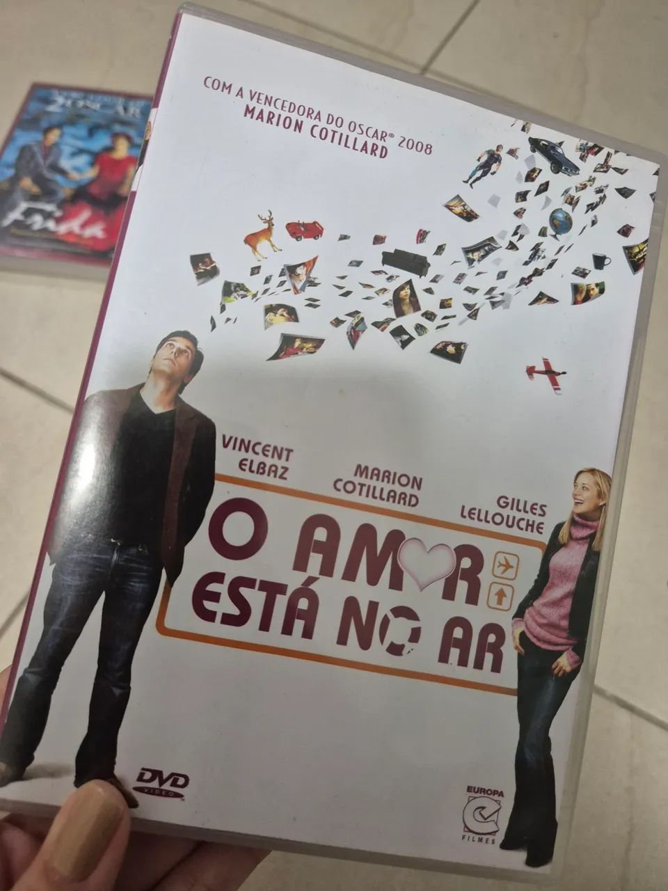 DVD O Amor Está no Ar - Marion Cotillard