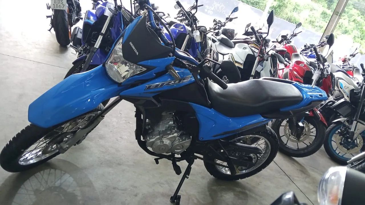 Bros 2016/17 azul - R$ - Foto 3