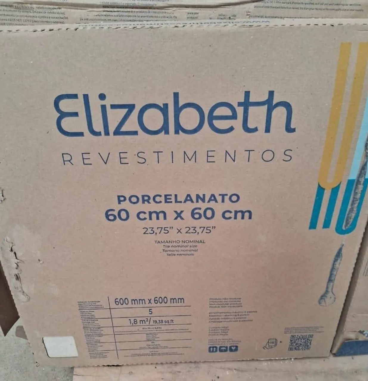 Porcelanato Elizabeth 60x60cm