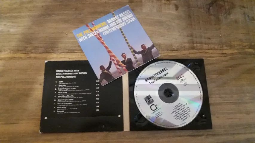 CD - The Poll Winners -Barney Kessel, Shelly Manne E Ray Brown  - Foto 2