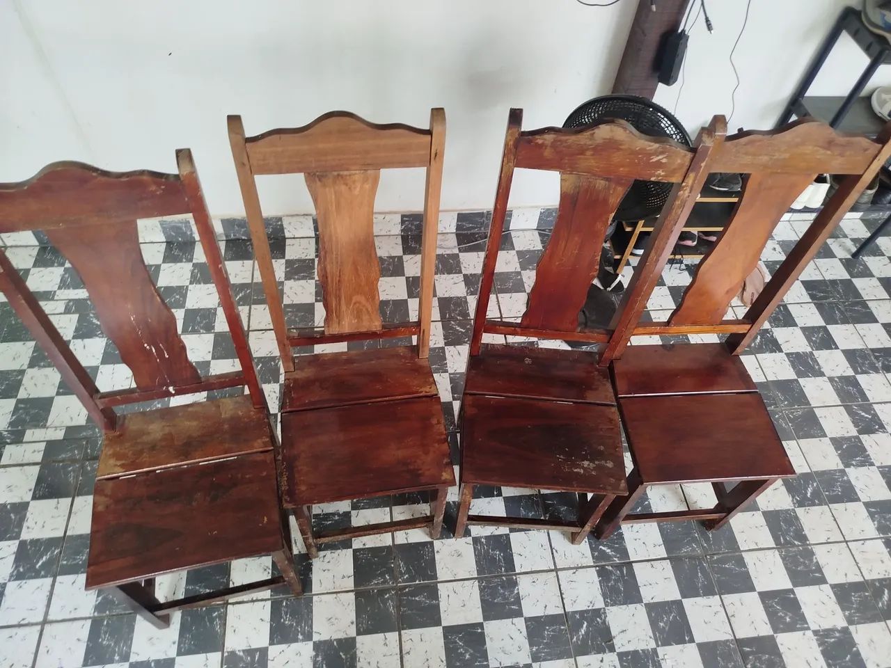 Conjunto mesa de jantar 4 cadeiras  - Foto 3