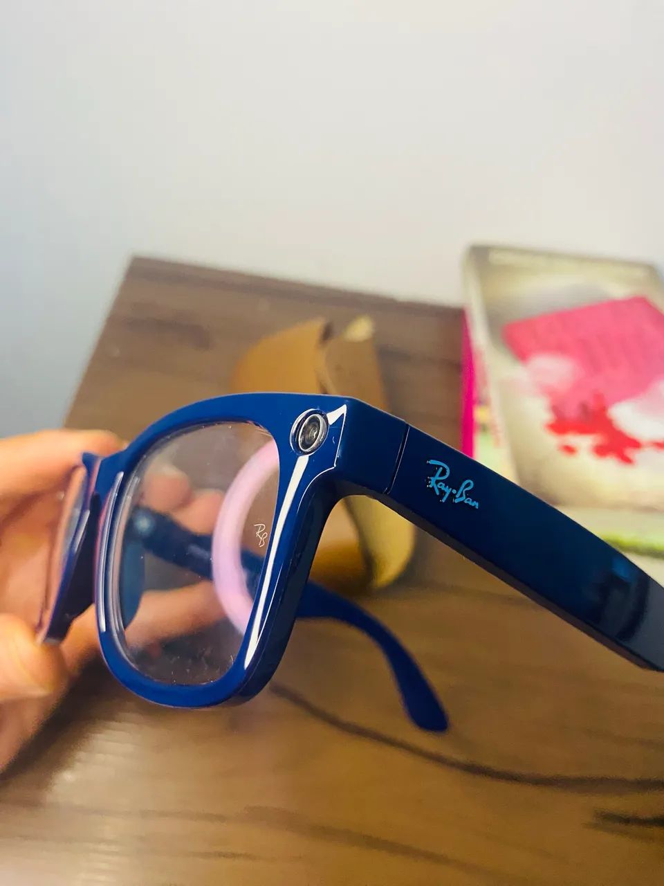 Ray-Ban Meta Wayfarer Gen 2 Com Lentes Transitions | Azul - Foto 4