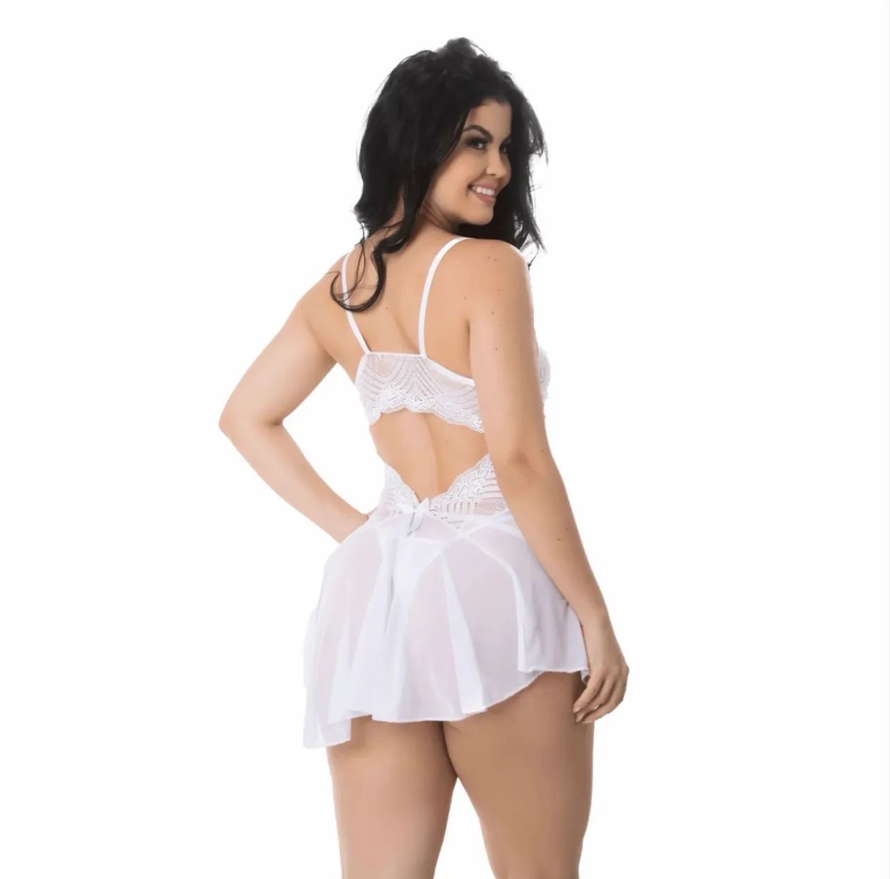 camisola de tule branca  - Foto 2
