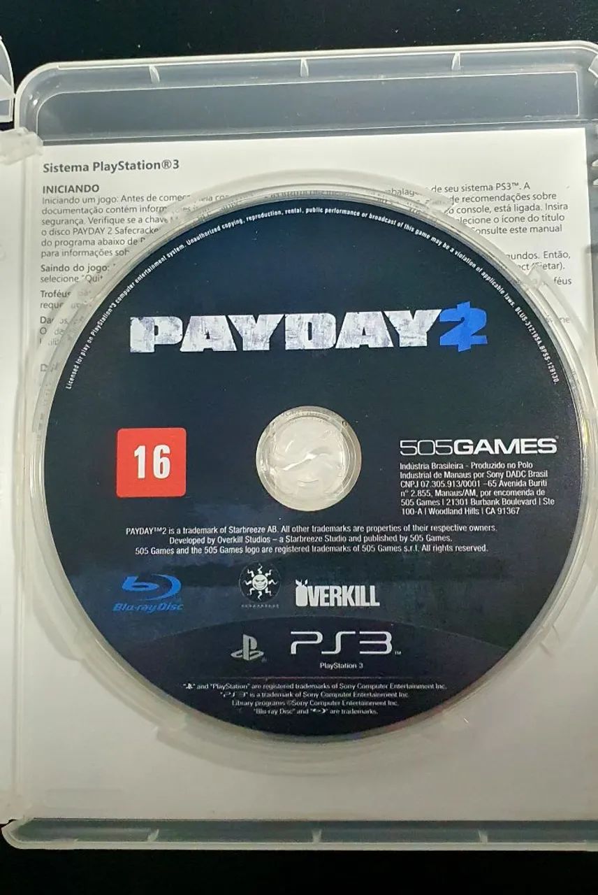 PAYDAY 2 PS3 PLAYSTATION 3  - Foto 2