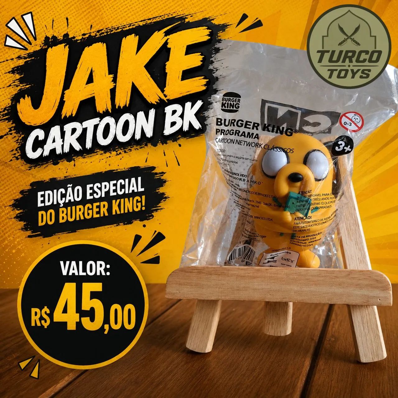 JAKE CARTOON NETWORK (BK)