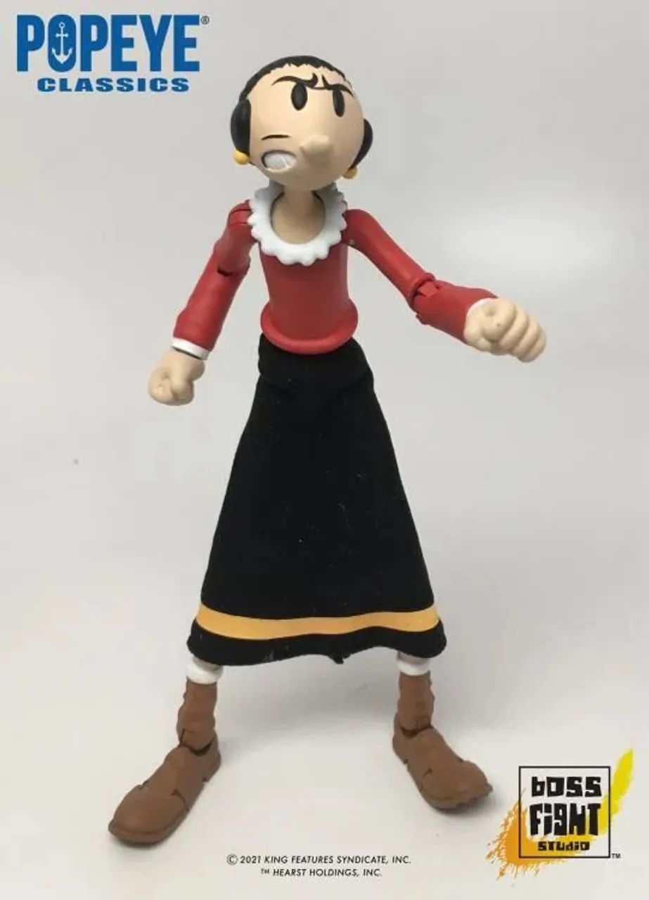 Popeye Classics Olive Oyl Action Figure Olivia palito - Foto 2