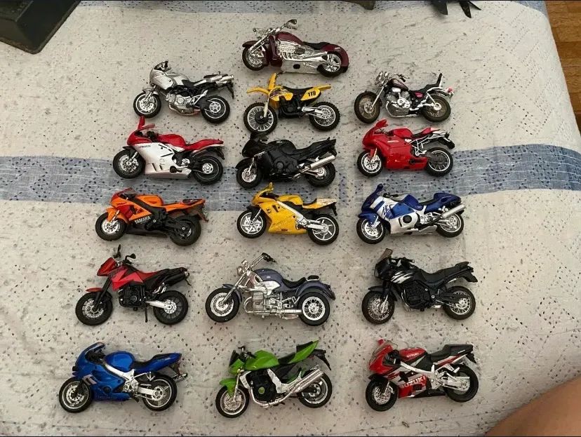 Miniatura moto coleção 