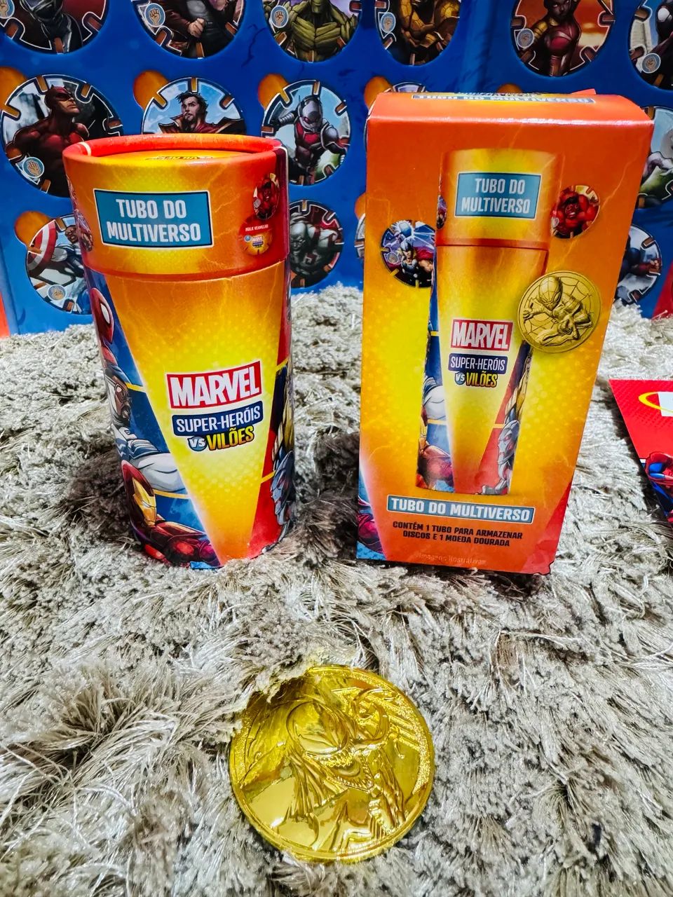 Tazos Marvel Bistek Coleção Completa - Foto 2