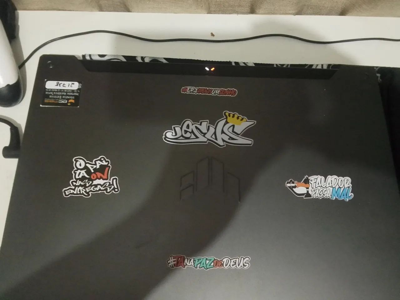 Notebook da Asus placa de vídeo 3050 com 32 de memória ram