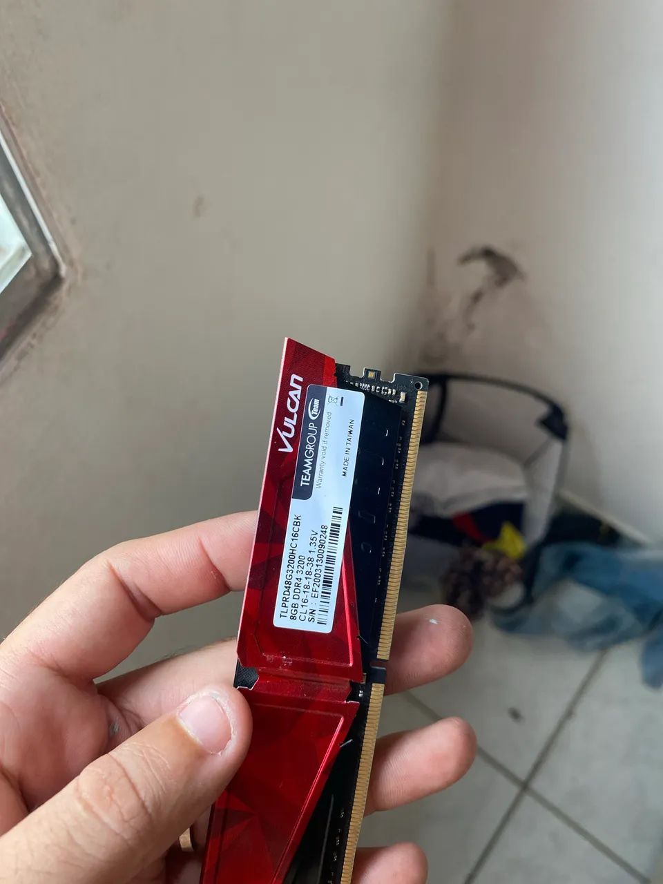 Memoria ram 8 gb ddr4 3200