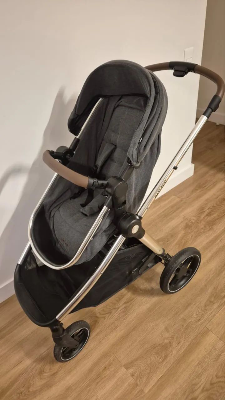 Carrinho Maxi Cosi Anna 3 Luxe e Bebê conforto com base  - Foto 3