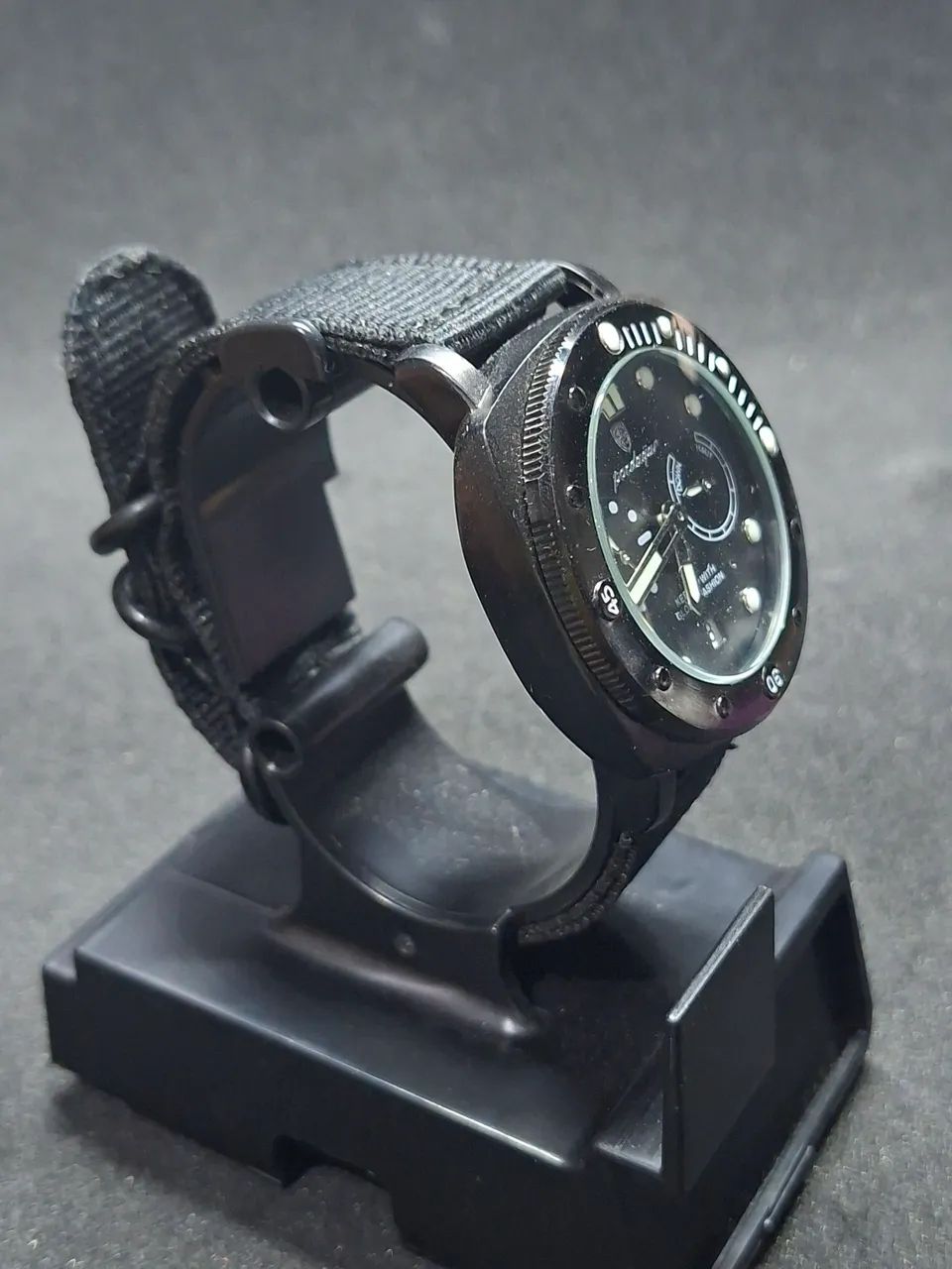Relógio Poedagar modelo 690B pulseira em lona. - Foto 3