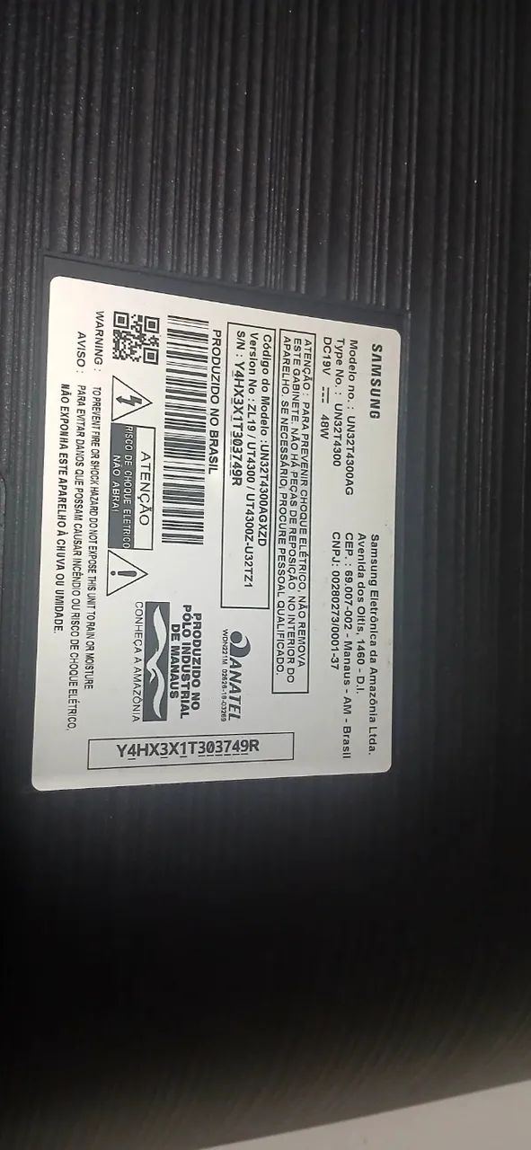 TV Samsung 32 C/ Defeito  - Foto 3
