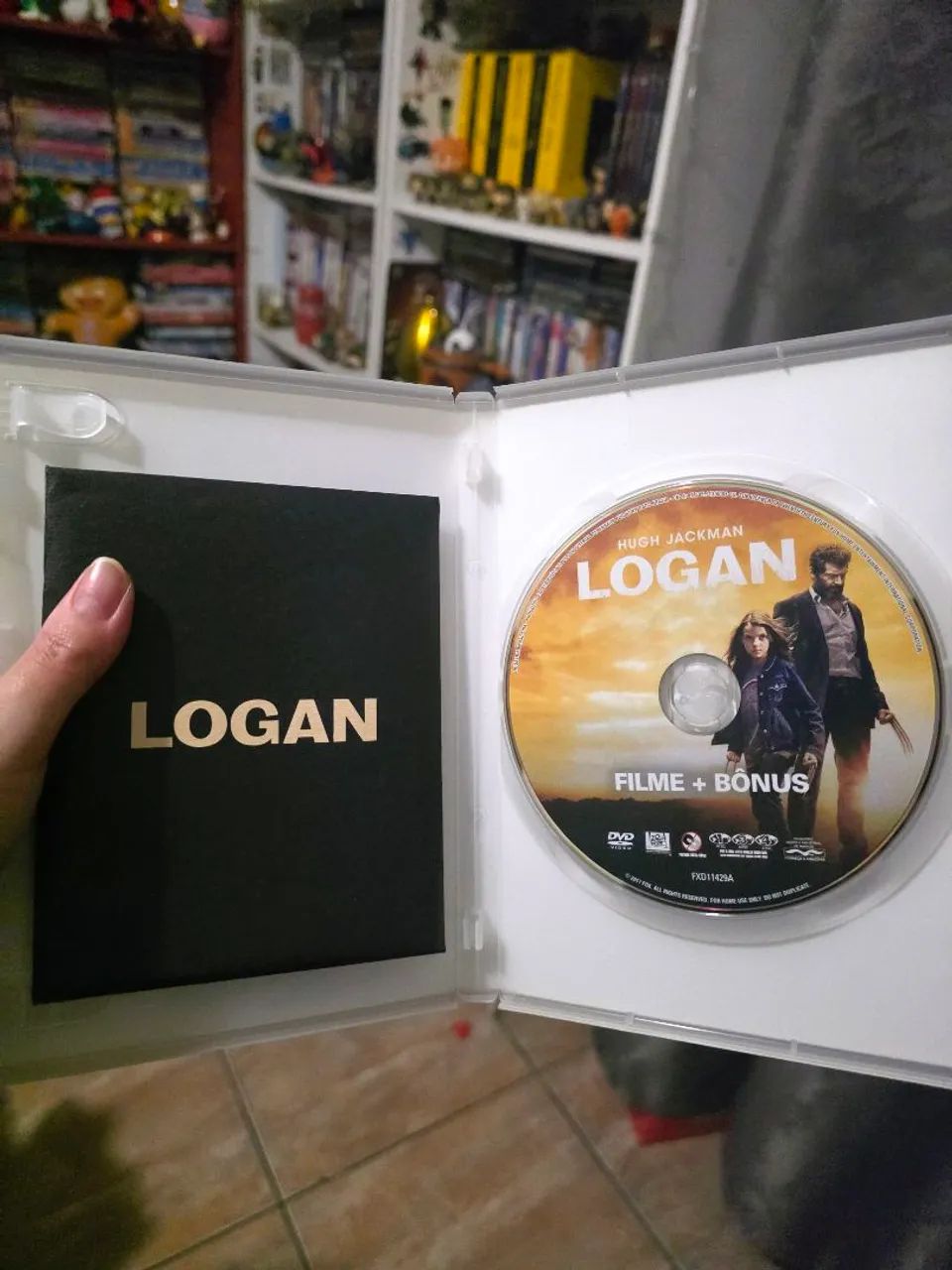 DVD Logan Edição Especial com Cards Colecionáveis Original - DVD
