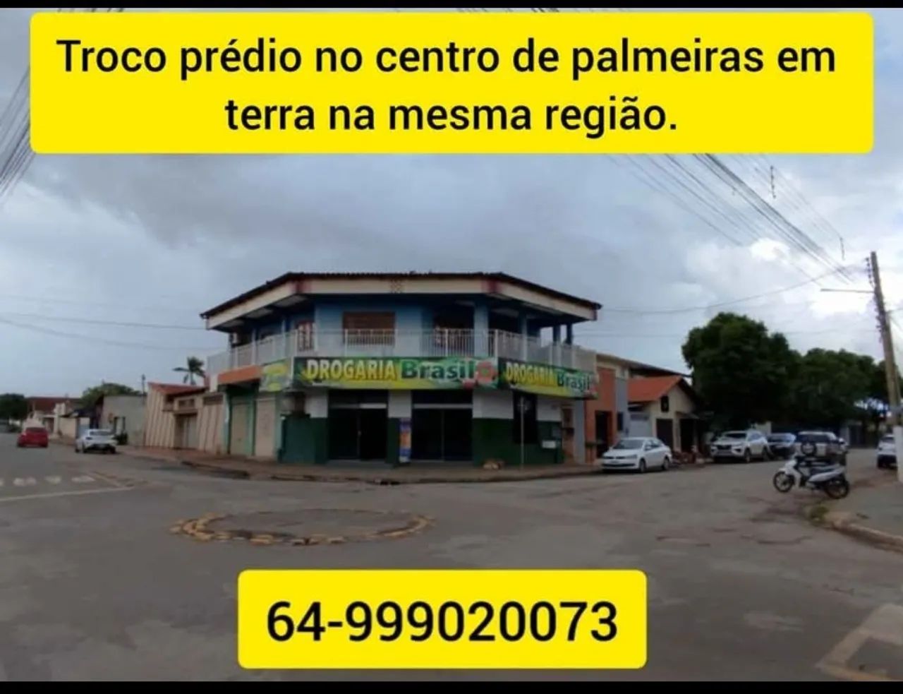 Vendo ou troco em terra