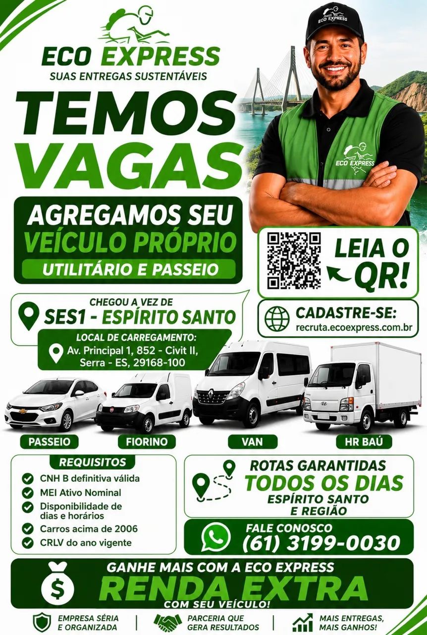 Agregamos seu veículo particular