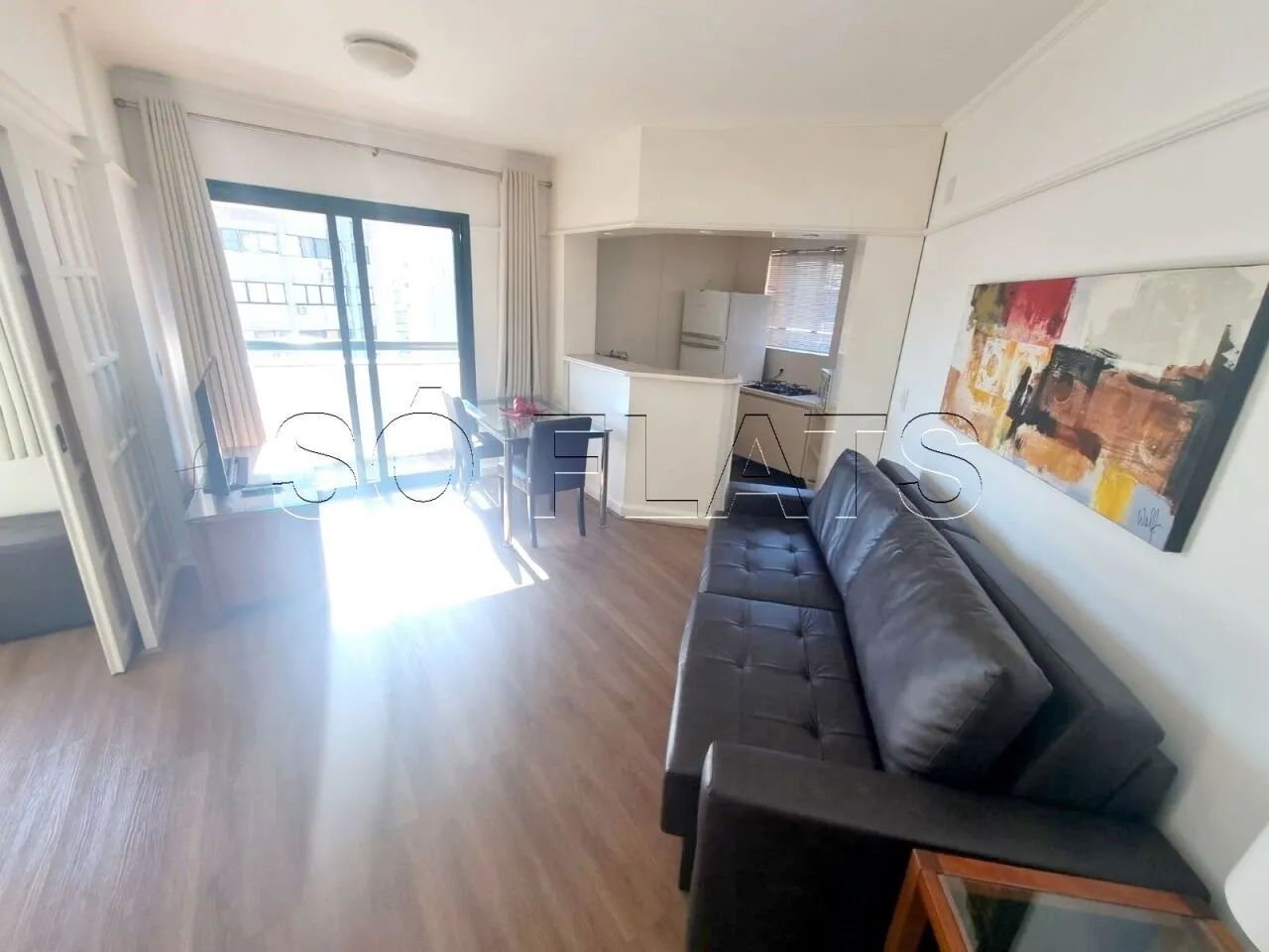 Flat no coração do Itaim Bibi região com vasto comercio disponível para locação. - Foto 4