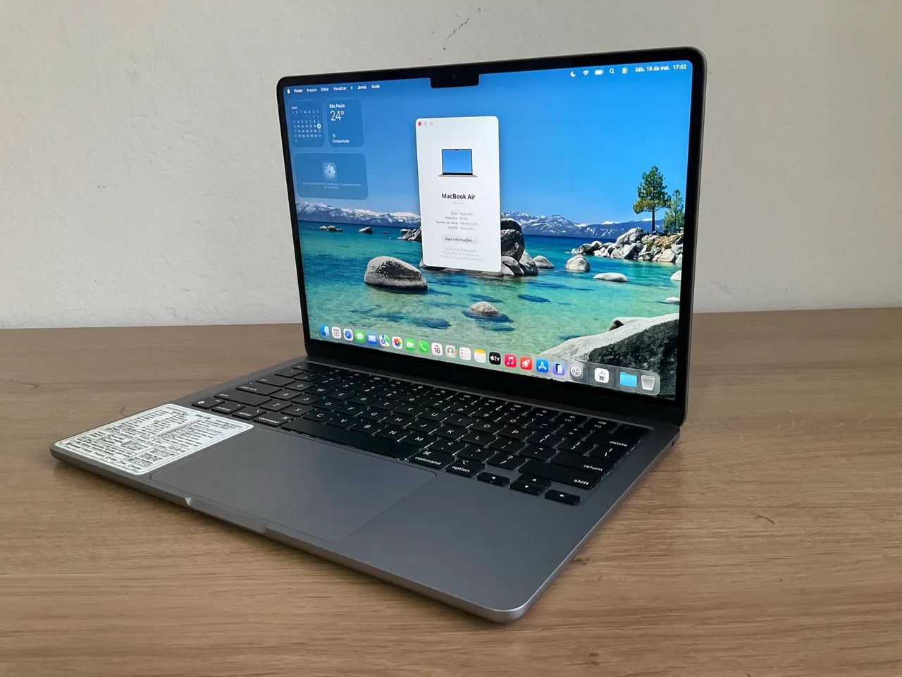 Macbook Air M2 16GB スペースグレー MacBook Air M2 (2022) 13.6