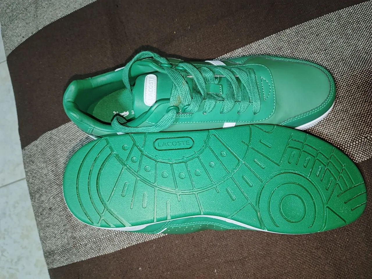 Tênis Lacoste verde Original  - Foto 4