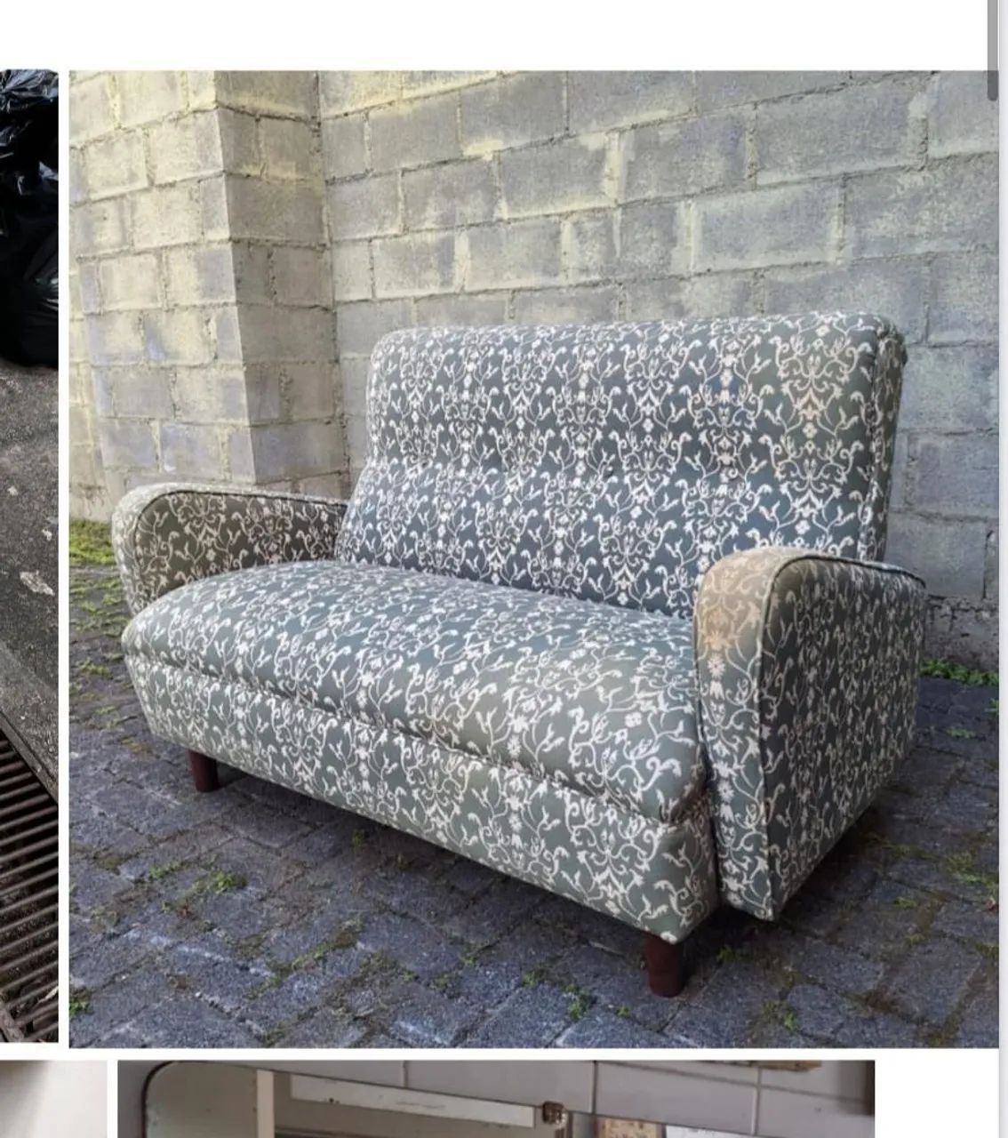 Sofa 1950 - Armchair Itália - Design Modernista 