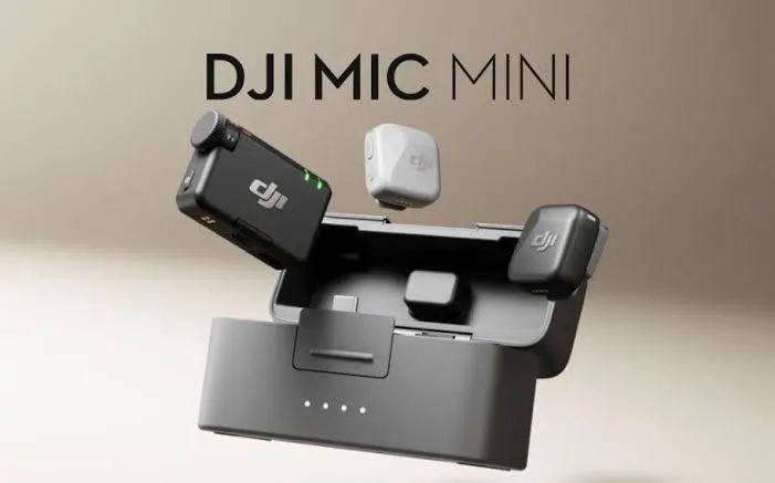 Microfone Wireless Dji Mic Mini (2 TX + 1 RX + Charging Case)