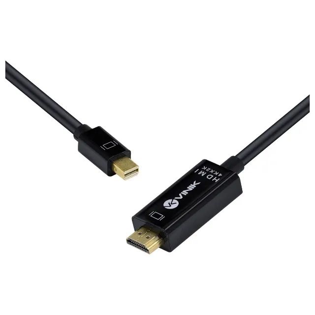 Cabo Mini Displayport para Hdmi 2.0 4k Ultra Hd 2 Metros - H20mdp-2 Vinik *ENTREGA GRÁTIS* - Foto 3