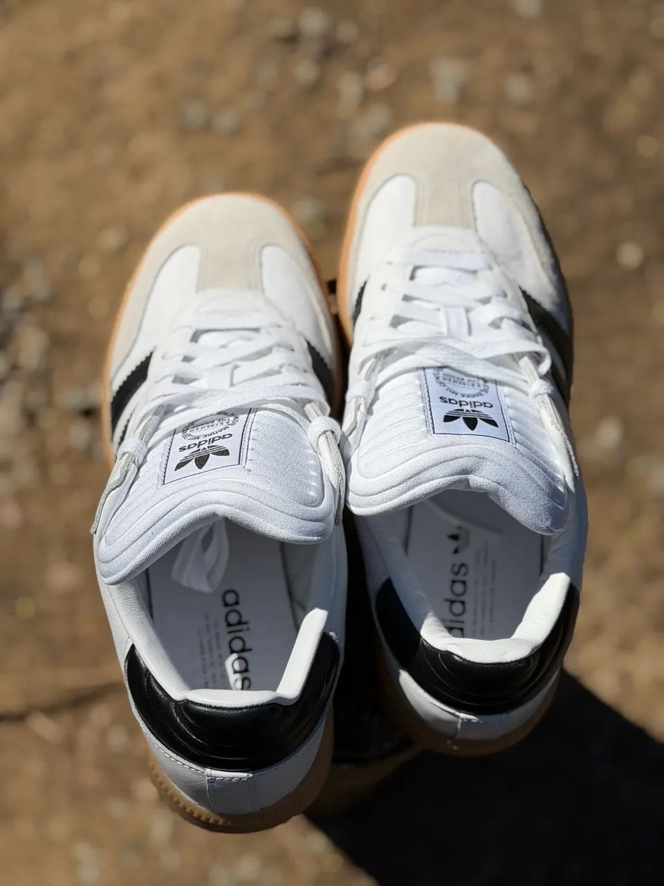 adidas Samba XLG "White Black Gum" - Foto 3