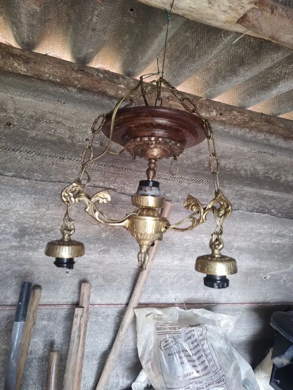 Luminárias antigas - Foto 2