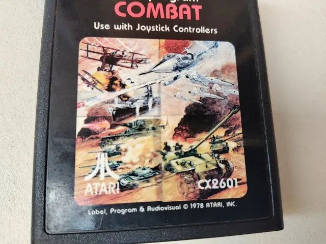 Combat - Cartucho Original Para Atari 2600 - Foto 4